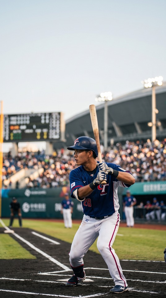 Team Taiwan Baseball Athlete - 4K Wallpaper