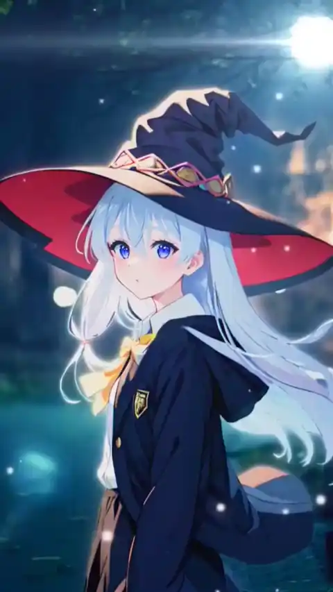 Sorcière Anime Magique - Arrière-plan Dynamique