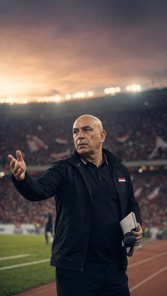 Hossam Hassan Egypt National Team Coach - 4K Wallpaper