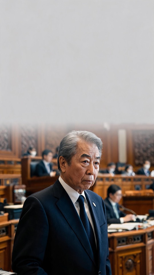 Taro Aso Cinematic Realistic Wallpaper - 4K Phone Background