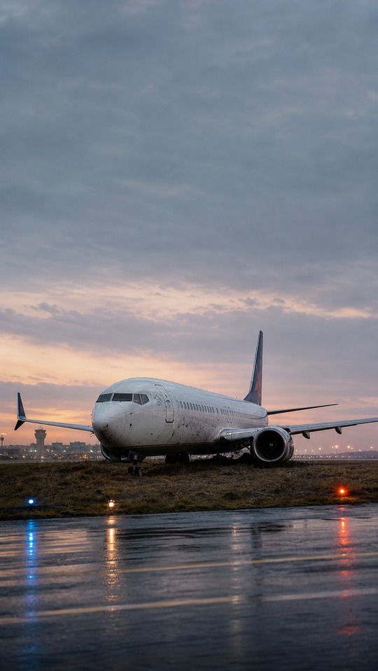 Air Canada Montréal Boeing 737 MAX - 4K Background