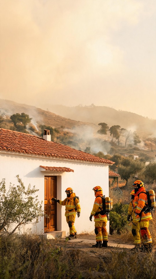 Aquí la Tierra: Firefighter Emergency - 4K Wallpaper