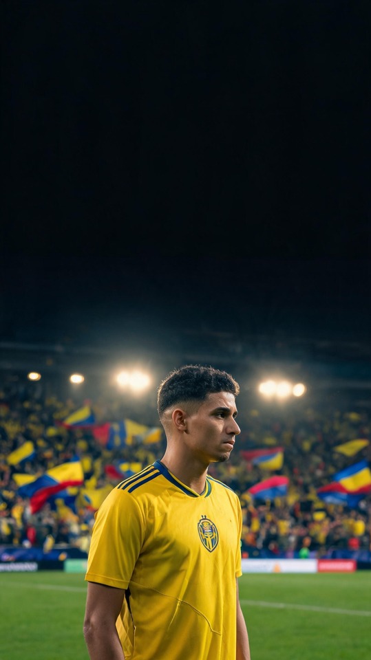 Copa America Colombia Player - 4K Phone Background