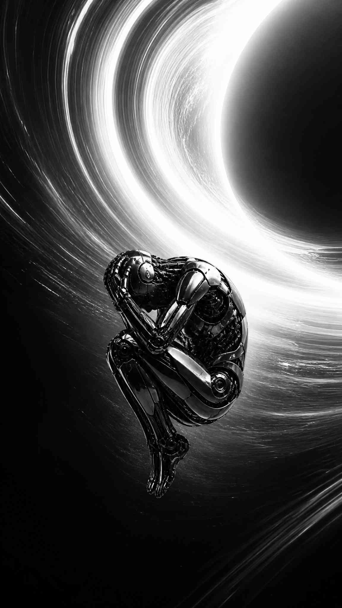 Singularité Cyborg - Fond d'Écran 4K