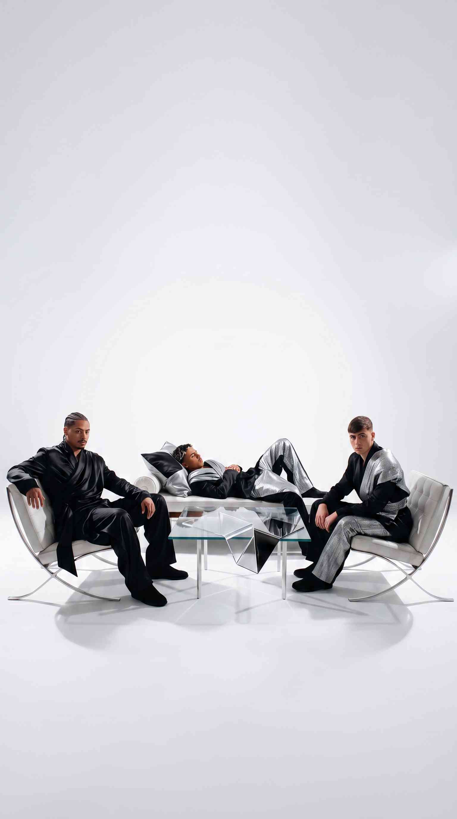 Futuristic Men's Fashion - 4K Wallpaper