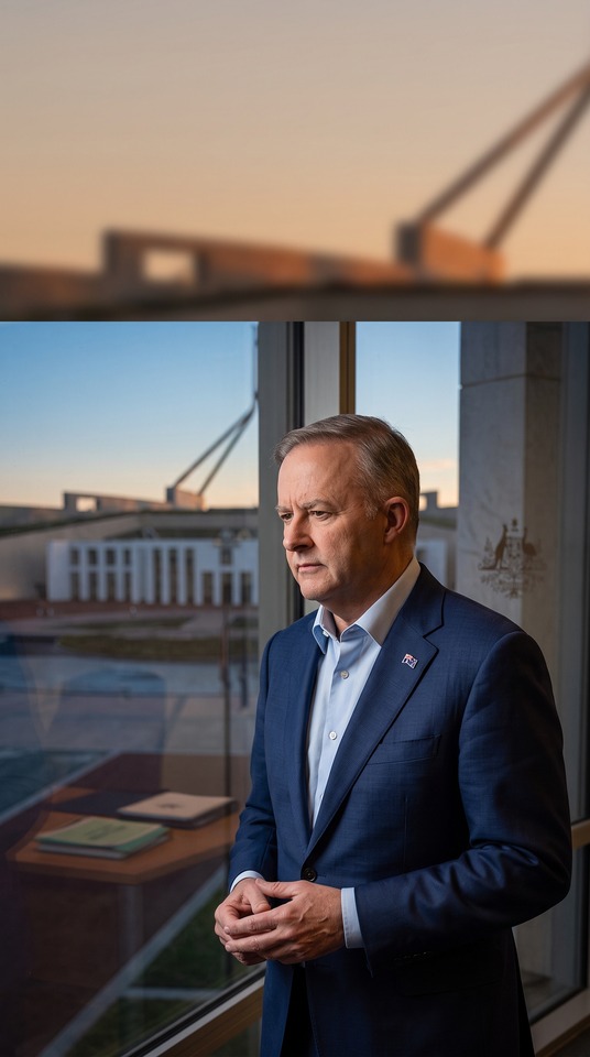 Prime Minister Albanese Realistic 4K Phone Wallpaper