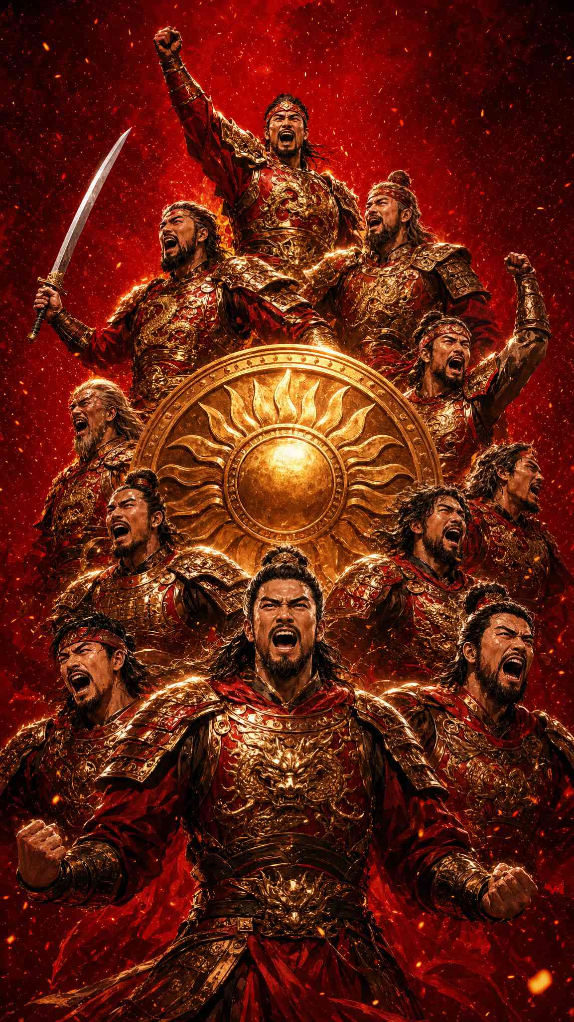 Ancient Chinese Warriors Epic Battle - 4K Wallpaper