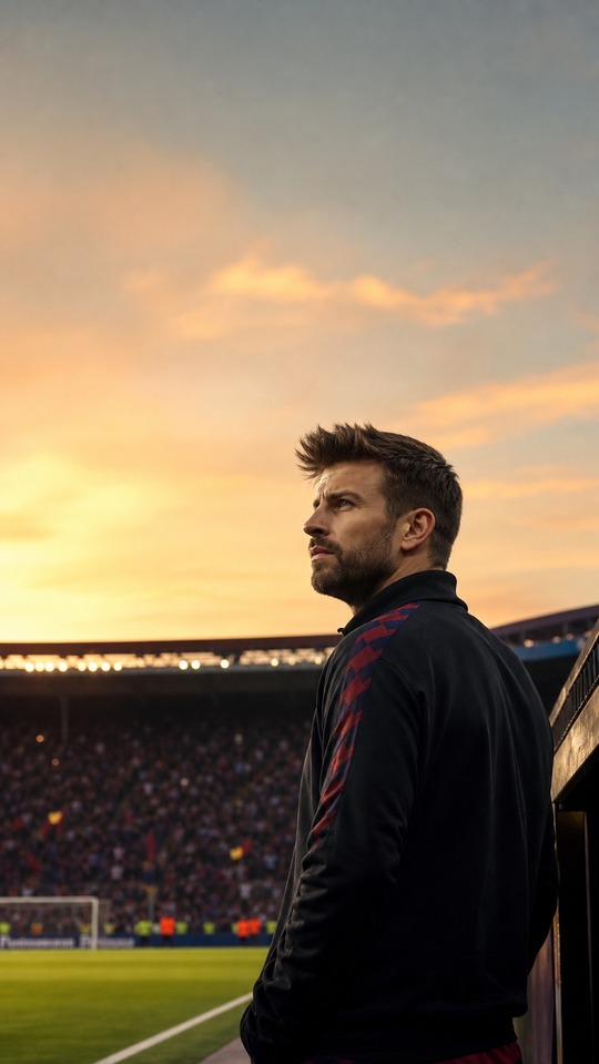Piqué Momento en el Estadio - Fondo de Pantalla 4K