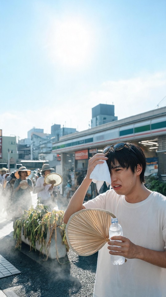 熱中症アラート 日本のリアルな夏 - 4K 高画質 壁紙