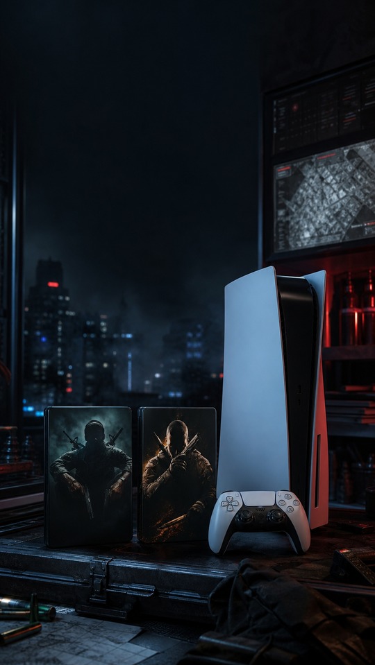 Black Ops 1 and 2 PS5 Cinematic Wallpaper