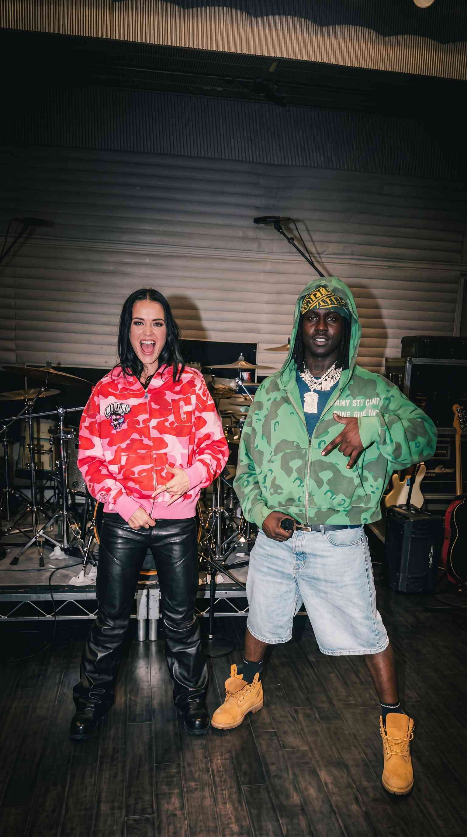 Katy Perry & Chief Keef Studio - Fond d'écran 4K