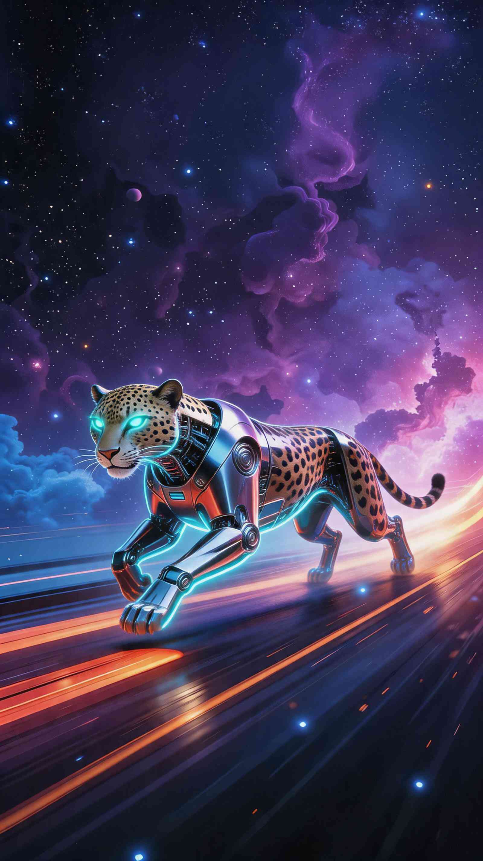 Cybernetic Cheetah Robot - 4K Wallpapers