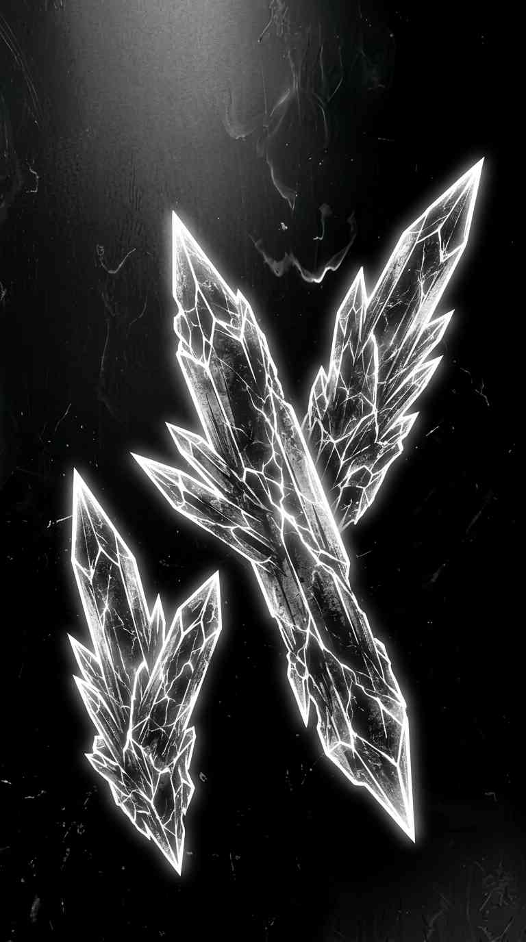 Cristal Brillante Abstracto - Fondos de Pantalla 4K