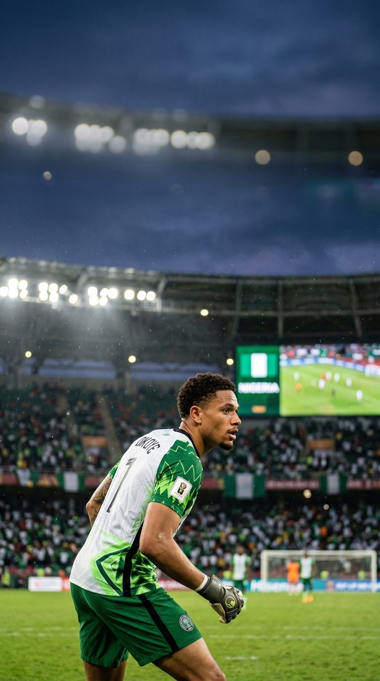 Maduka Okoye Nigeria Goalkeeper - 4K Wallpaper