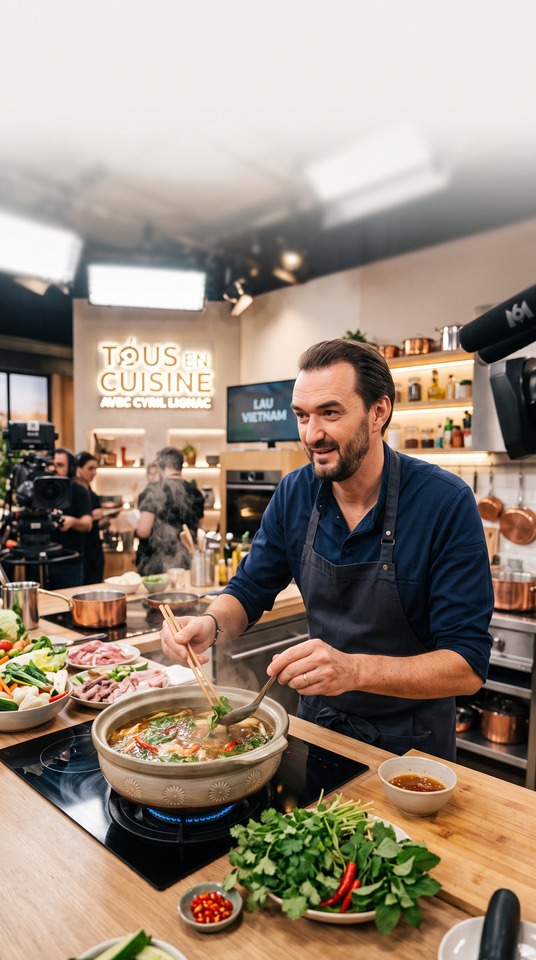 Tous en cuisine mit Cyril Lignac - 4K Handy Wallpaper