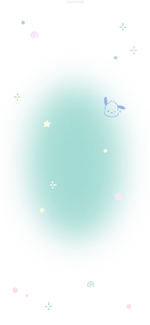 Pochacco Minimalist Pastel - 4K Mobile Wallpaper