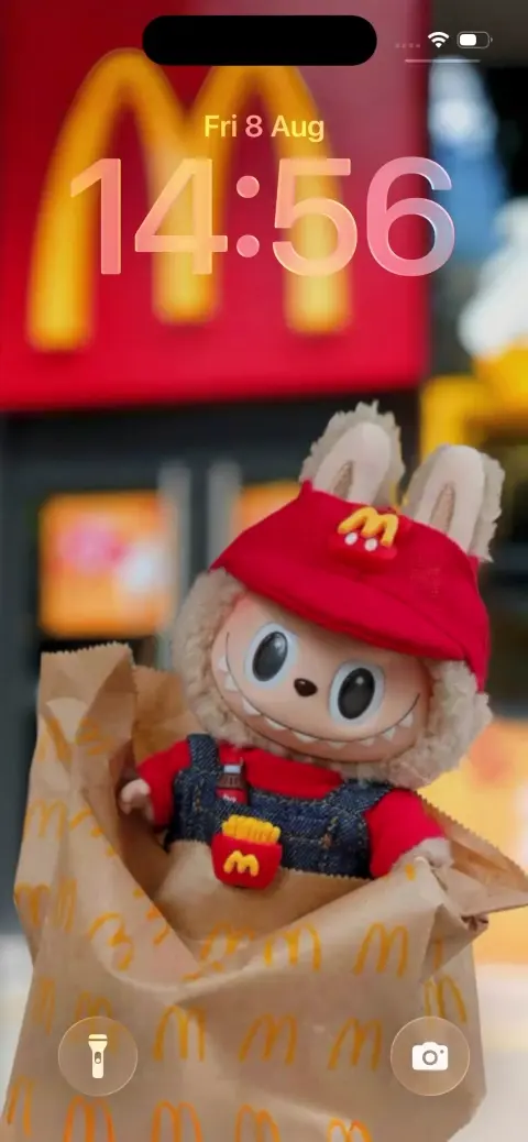 Labubu McDonald's Worker Edition - 4K Wallpaper