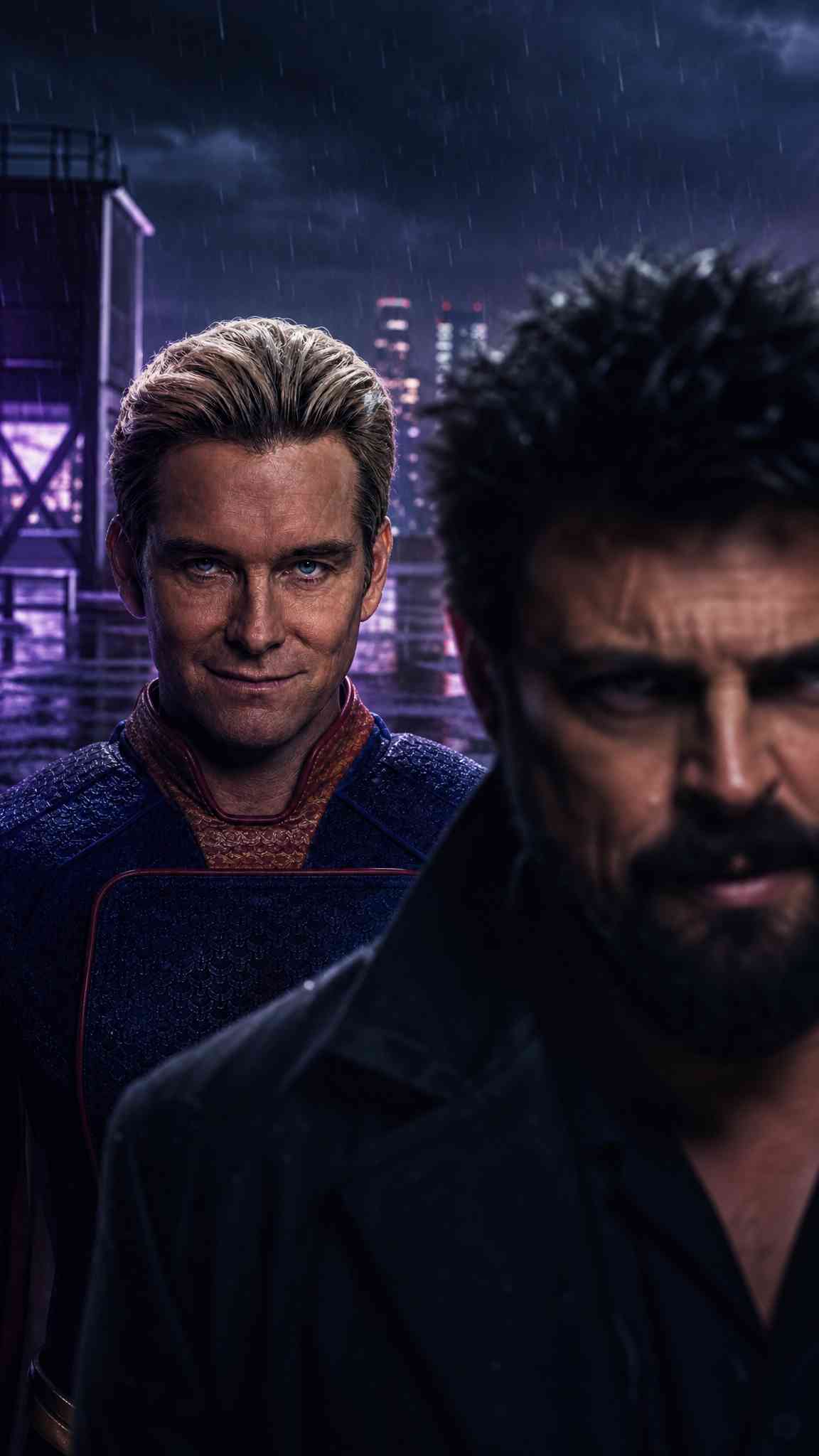 Homelander y Billy Butcher - Fondo de Pantalla 4K