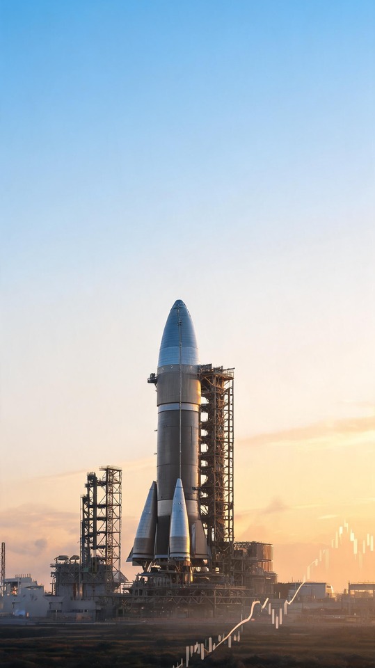 SpaceX 股票 (SpaceX Aktie) 星艦 - 高清手機背景