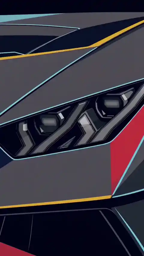 Cyberpunk Supercar Headlight - Live Wallpaper