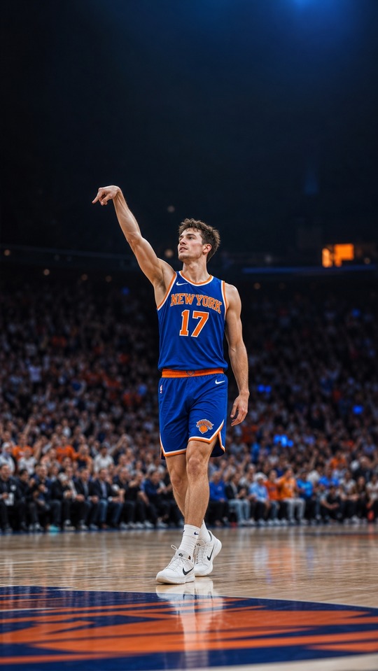 Tyler Nickel Knicks #17 - 4K Mobile Wallpaper