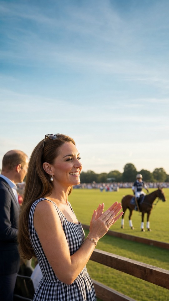 Catherine Princess of Wales Charity Polo - 4K Wallpaper