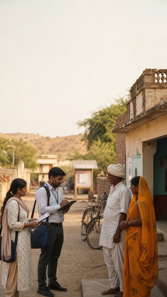 Rajasthan Panchayat Chunav - चुनाव Election Survey 4K Wallpaper