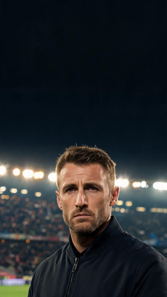 Rafael van der Vaart Portrait Stade - Fond d'Écran 4K