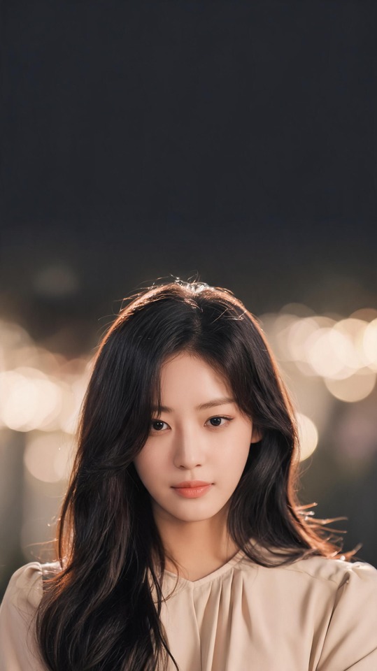 Jihyo (Twice) Cinematic Realism - 4K Wallpaper