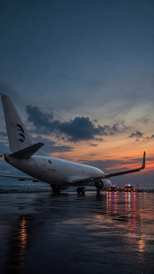 K2 Airways Boeing 737 - Handy Wallpaper 4K