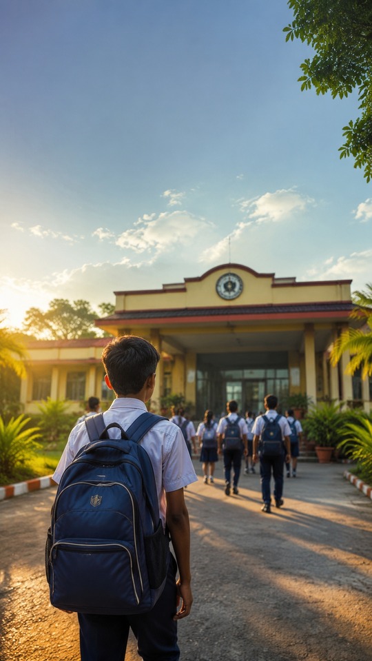 JNVST Navodaya Vidyalaya Entrance - 4K Wallpaper