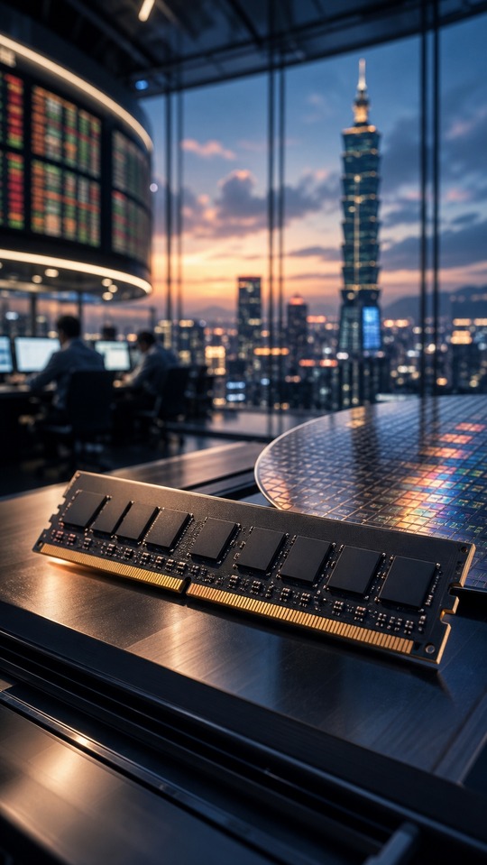 Nanya Technology RAM Module & Silicon Wafer - 4K Wallpapers