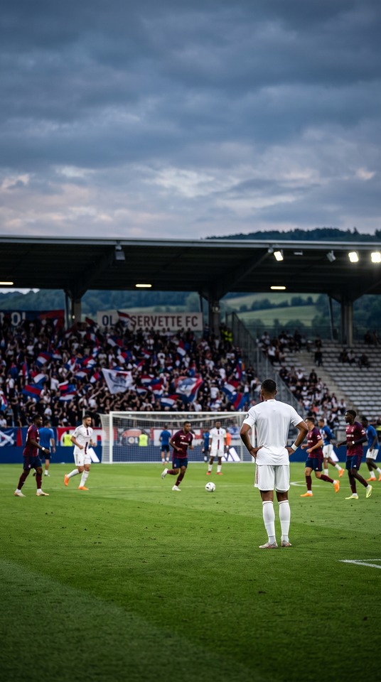 Lyon Servette Football Match - 4K Phone Wallpaper