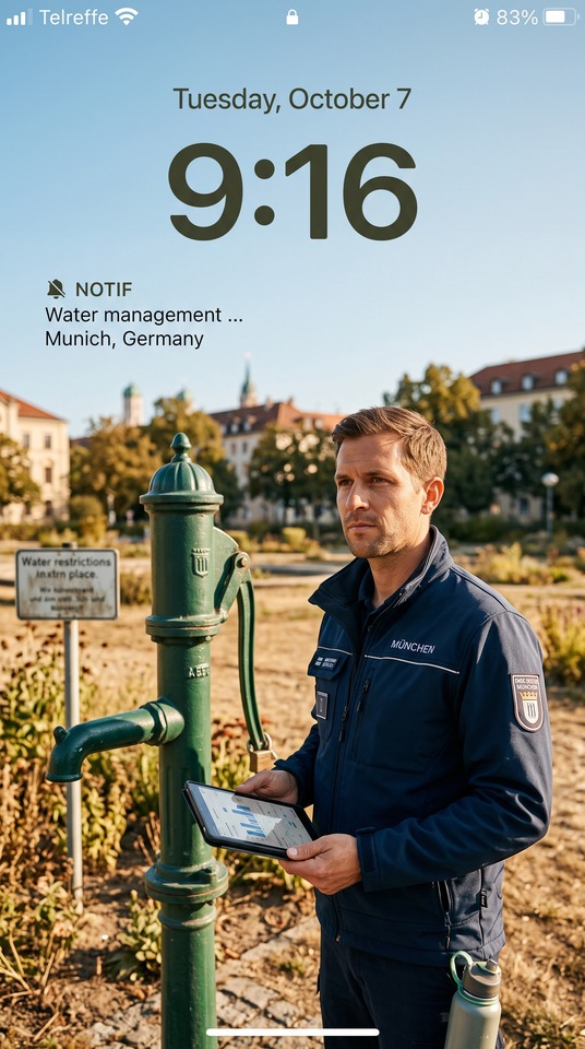 Dominik Krause Munich Water Management - 4K Wallpapers