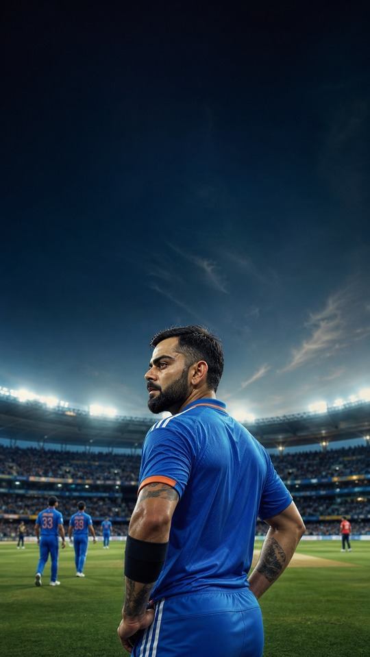 Virat Kohli - Fondo de Pantalla 4K Críquet India