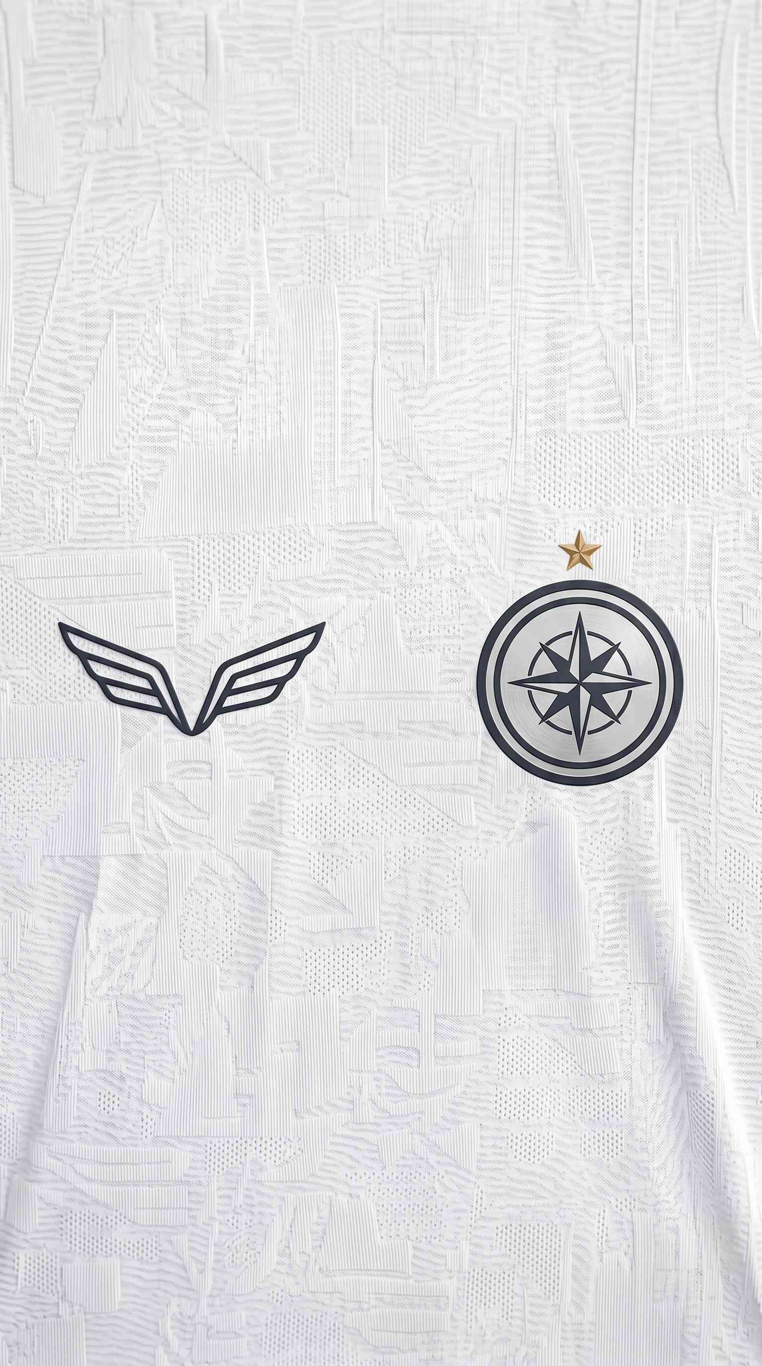 Germany Football Jersey Texture - 4K Wallpaper