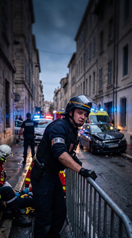 Refus d'Obtempérer Police Incident - 4K Wallpaper
