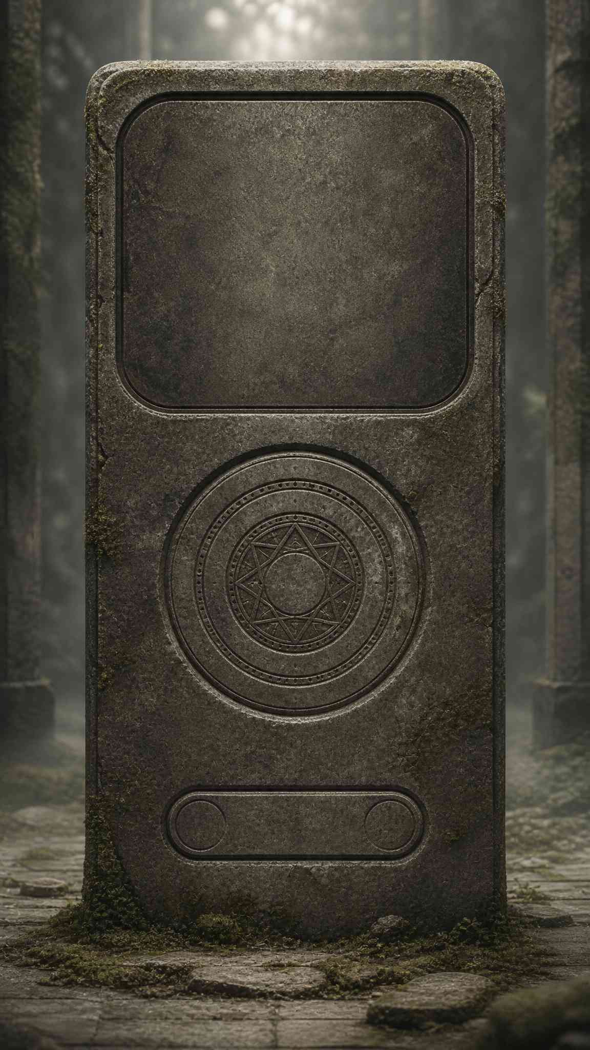 Ancient Stone Tablet Wallpaper for Your Phone