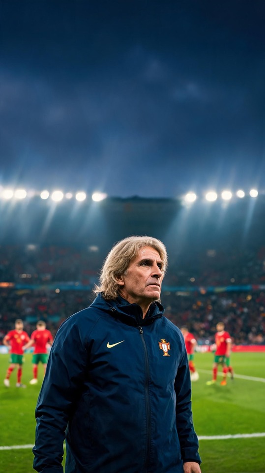 Jorge Jesus Portugal National Team - 4K Mobile Wallpaper