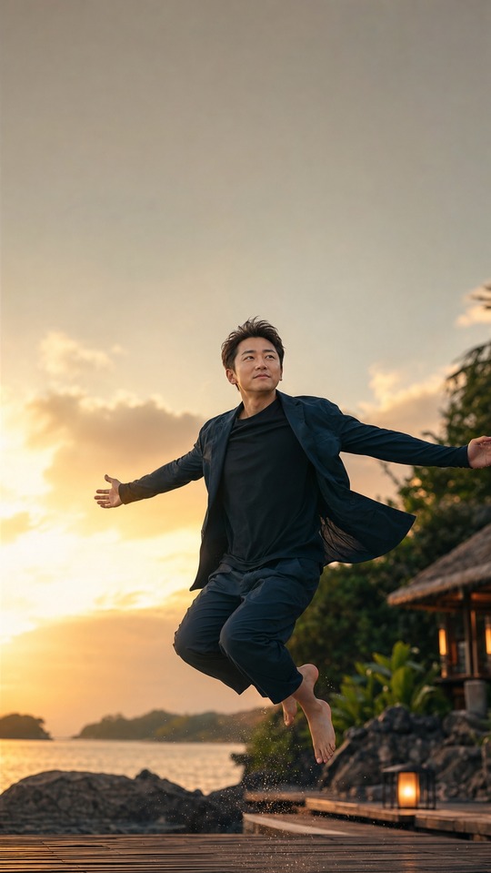 Sato-jima Satoshi Ohno Big Jump - 4K Wallpapers