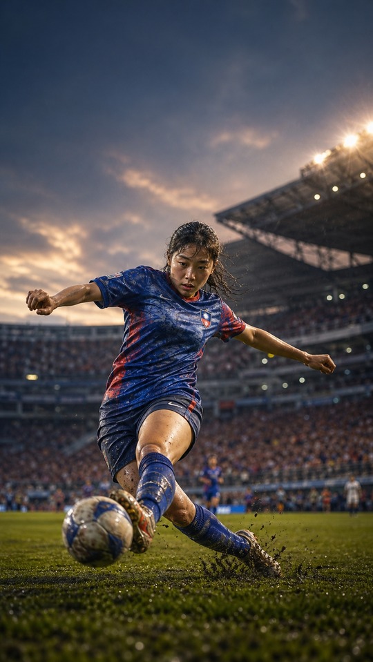 Football Féminin Style Kung Fu - Fond d'écran 4K