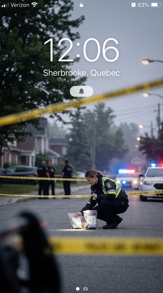 Meurtre Investigation & Crime Scene - 4K Phone Background