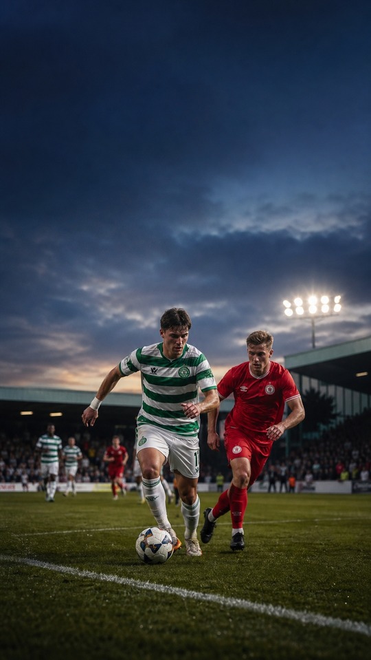 Shelbourne vs Celtic - 4K Handy Wallpaper