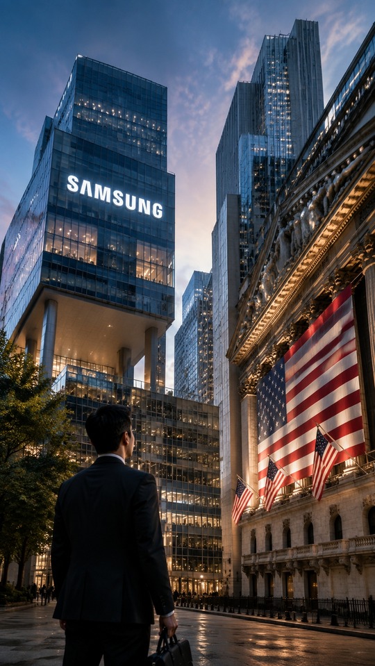 Samsung Electronics ADR Global Finance - 4K Wallpaper
