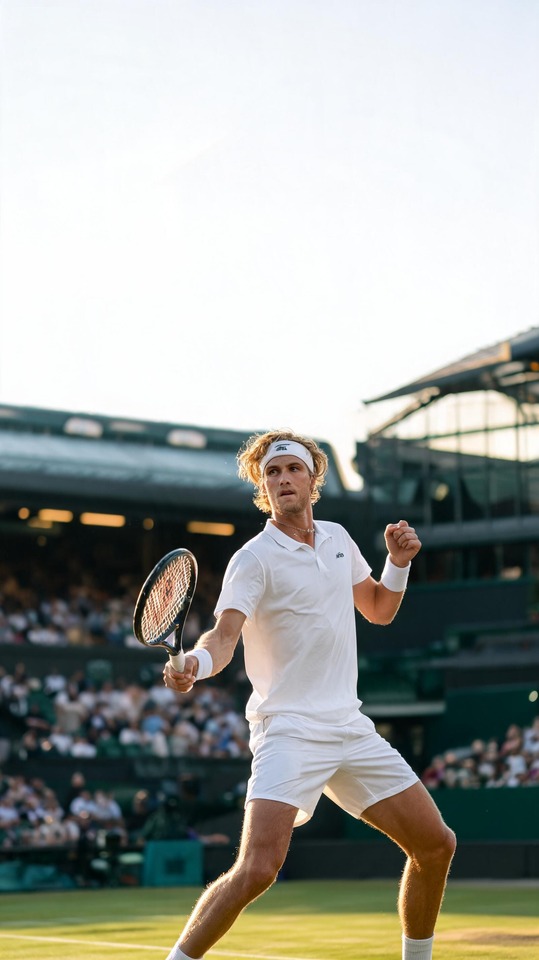 Alexander Zverev 溫布頓 2026 - 4K 手機桌布