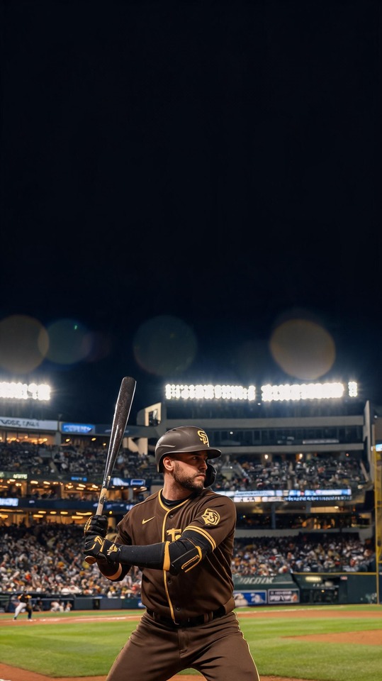 San Diego Padres Player Night Game - 4K Wallpaper