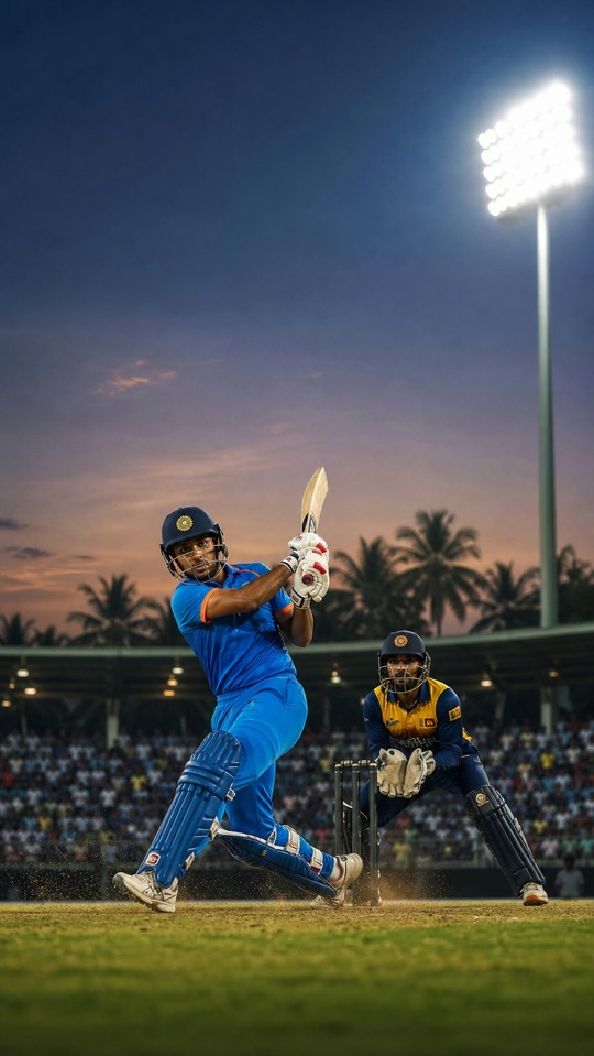 Indien U19 vs. Sri Lanka U19 - 4K Wallpaper
