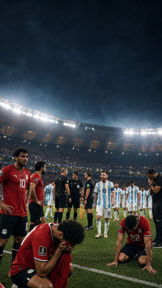 Kick Argentina Out 논란: 이집트 vs 아르헨티나 4K 배경화면
