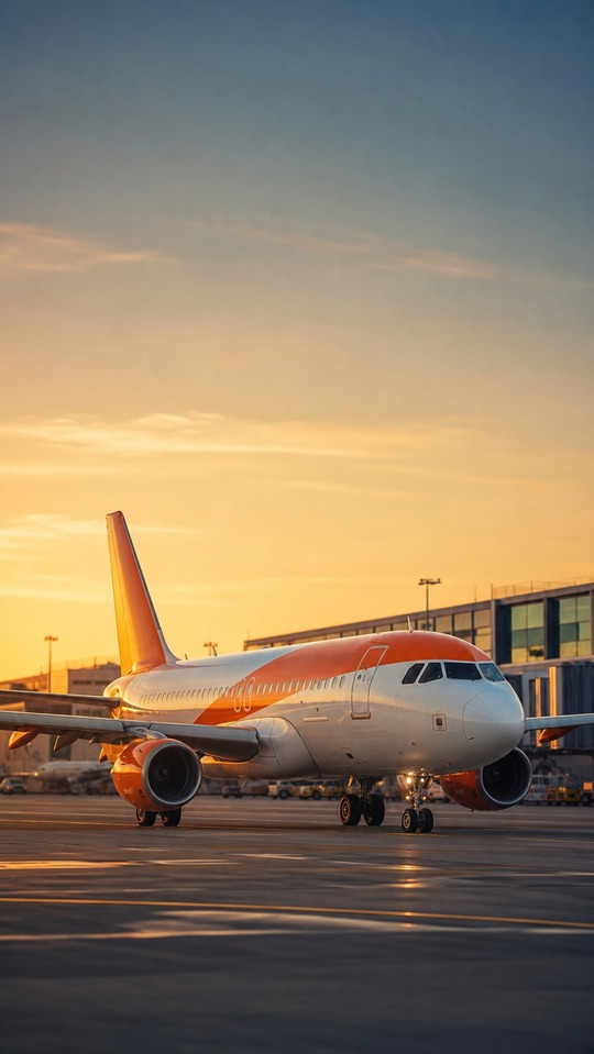 EasyJet Share Price - Flugzeug 4K Hintergrundbild