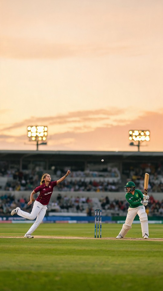 Ireland vs West Indies Women's Cricket - 4K Wallpaper